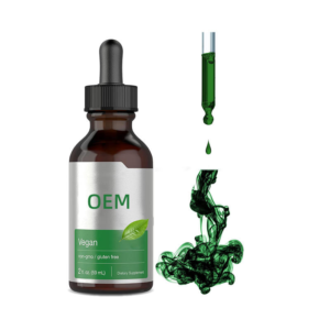 wholesale liquid chlorophyll drops | 2 oz | vegan, non gmo, and gluten free formula | natural peppermint flavor