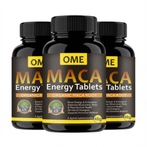 maca energy tablets for adult male enhancement vitality hormonal balance hair growth herbal supplements custom formula not for