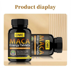 maca energy tablets for adult male enhancement vitality hormonal balance hair growth herbal supplements custom formula not for