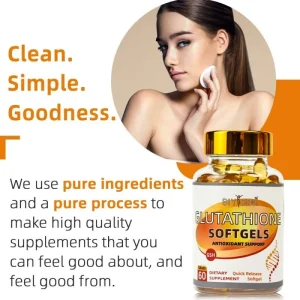 premium glutathione antioxidant softgel capsules manufacturer